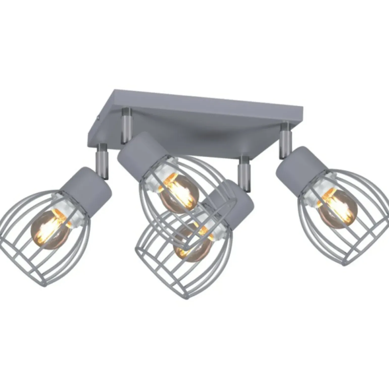 Clearance Lampa wisząca na cztery źródła światła K-4587 z serii MIKA GRAY Żyrandole Nowoczesne