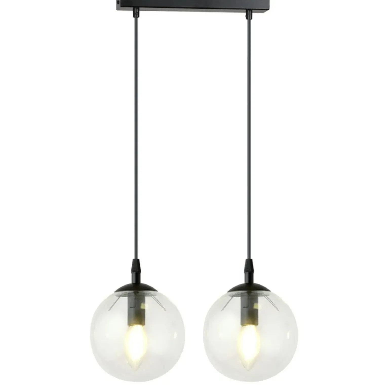 Clearance Lampa wisząca na dwie żarówki z małym gwintem 711/2 | Kaja Oświetlenie Żyrandole Nowoczesne