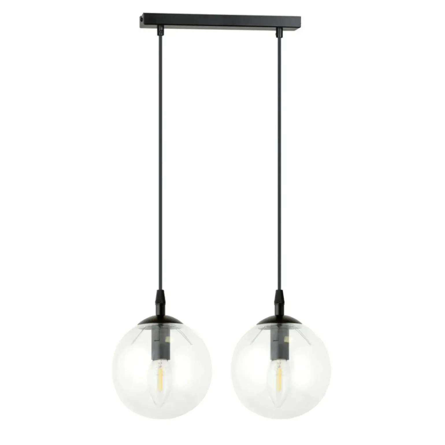 Clearance Lampa wisząca na dwie żarówki z małym gwintem 711/2 | Kaja Oświetlenie Żyrandole Nowoczesne