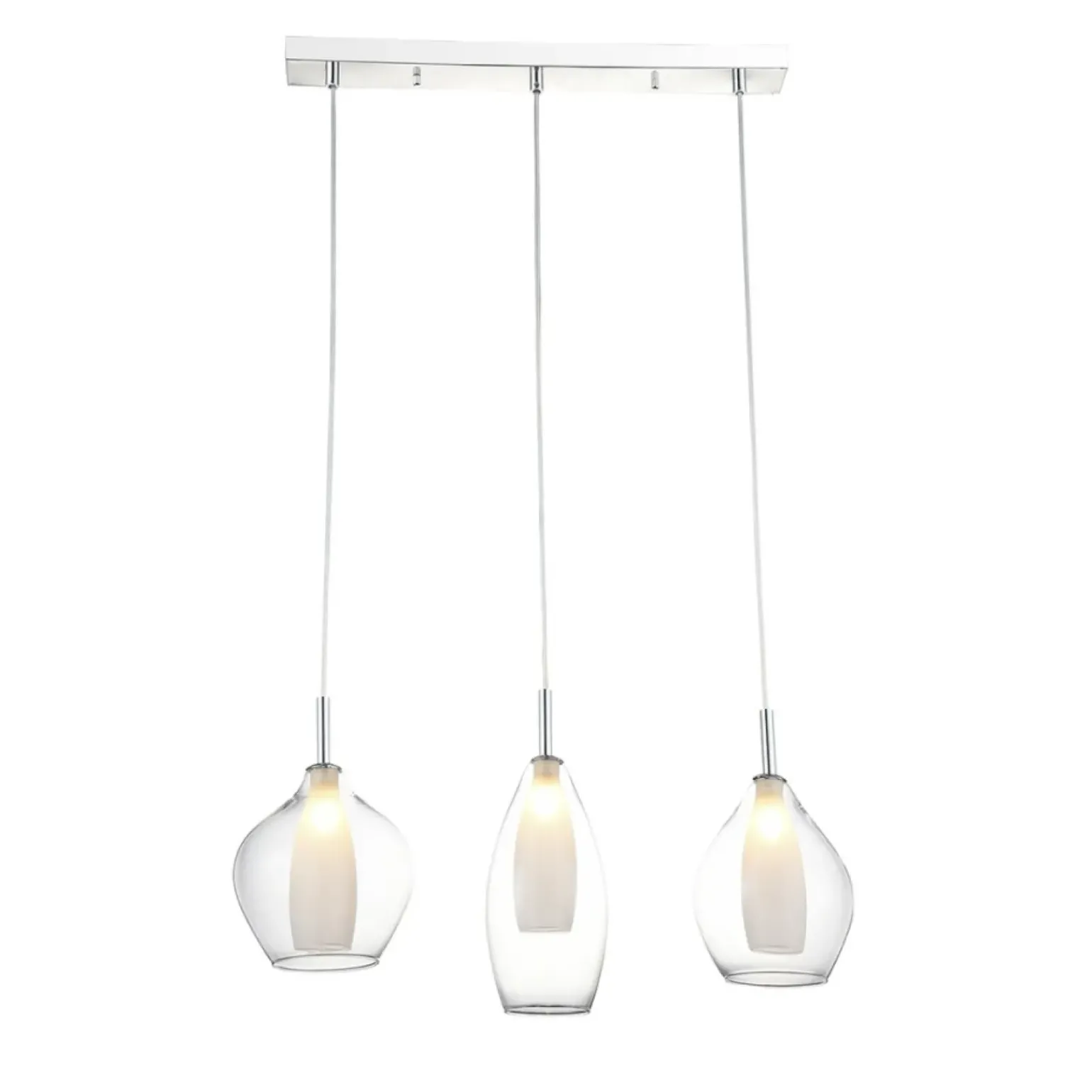 Cheap Lampa wisząca na listwie idealna nad stół AZ3075 AMBER | Kaja Żyrandole Nowoczesne