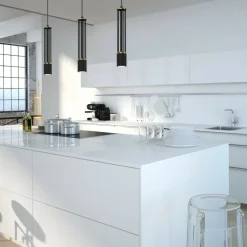 Cheap Lampa wisząca na listwie, trzy długie tuby MLP8410 z serii ESTILO | Kaja Oświetl Żyrandole Nowoczesne