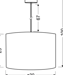 Sklep Kaja Lampa wisząca na regulowanym zwisie 31-29836 SUMMER | Kaja Oświetlenie