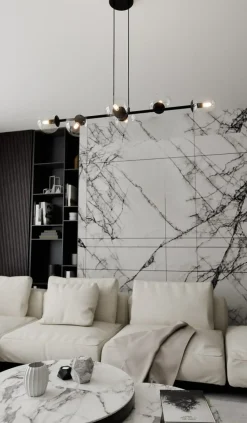 New Lampa wisząca na sześć żarówek z małym gwintem 874/6 | Kaja Żyrandole Nowoczesne