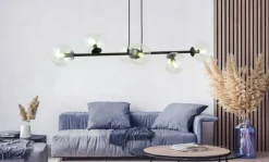 New Lampa wisząca na sześć żarówek z małym gwintem 874/6 | Kaja Żyrandole Nowoczesne