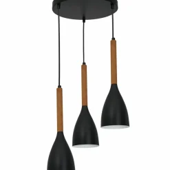 Cheap Lampa wisząca nad stół kuchenny, z drewnem LX 3177 z serii MUZA NEW Żyrandole Nowoczesne