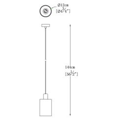 Clearance Lampa wisząca P0369-01A-F4GQ z serii PIOLI| Kaja Oświetlenie Żyrandole Nowoczesne