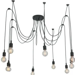 Store Lampa wisząca pająk z 10 linkami LP-90082/10P SOLETO | Kaja Żyrandole Nowoczesne