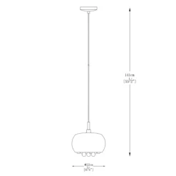 Hot Lampa wisząca P0076-01D-F4K9 z serii RAIN| Kaja Oświetlenie Żyrandole Nowoczesne