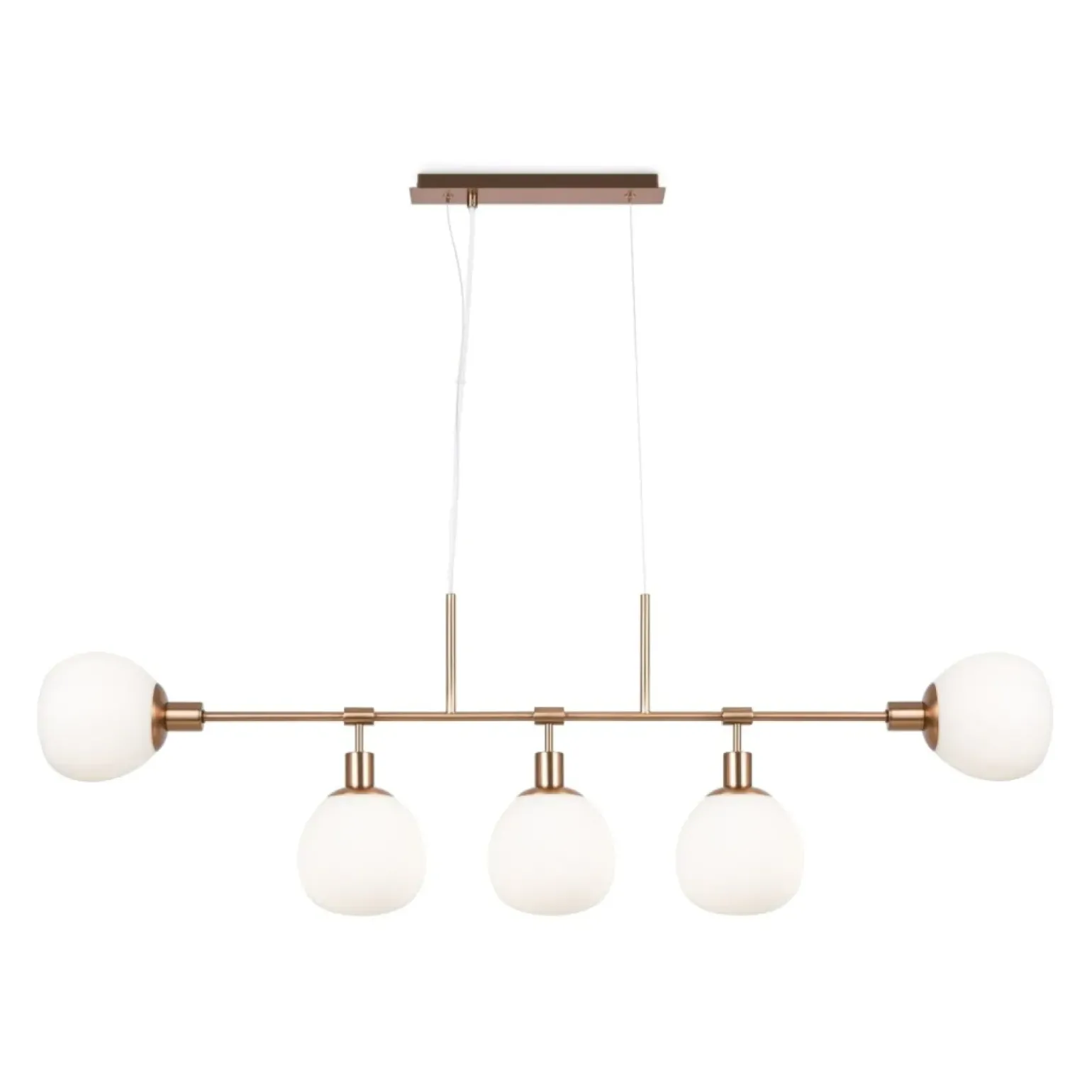 Cheap Lampa wisząca, pięć kloszy na E14 MOD221PL-05G z serii ERICH Żyrandole Nowoczesne