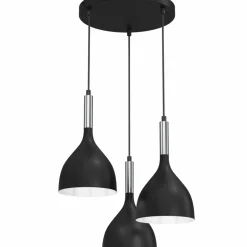 Sale Lampa wisząca, srebrne dekoracje na przewodach LX 3895 z serii NOAK Żyrandole Nowoczesne