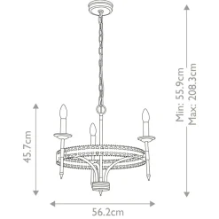 Sklep Kaja Lampa wisząca, styl industrialny CROWN3 z serii CROWN