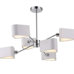 Discount Lampa wisząca, sześć punktów świetlnych MOD050PL-06CH z serii BRIANNE Żyrandole Nowoczesne