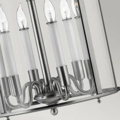 Sklep Kaja Lampa wisząca, sześć źródeł światła HK-GENTRY-P-L-PW z serii GENTRY