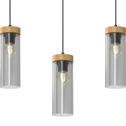 Best Sale Lampa wisząca, trzy klosze w kształcie walców MLP8665 z serii ELICA | Kaja Oświe Żyrandole Nowoczesne