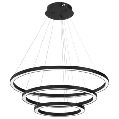 Best Sale Lampa wisząca, trzy obręcze różnej wielkości ML8424 z serii GALAXIA | Kaja Oświe Żyrandole Nowoczesne