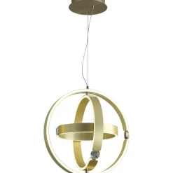 Cheap Lampa wisząca, trzy okręgi, zintegrowany LED ML6187 z serii SIRIUS | Kaja Oświet Żyrandole Nowoczesne