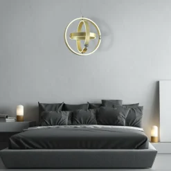 Cheap Lampa wisząca, trzy okręgi, zintegrowany LED ML6187 z serii SIRIUS | Kaja Oświet Żyrandole Nowoczesne