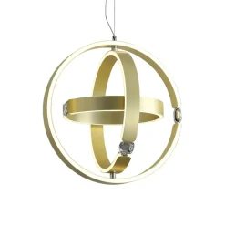 Cheap Lampa wisząca, trzy okręgi, zintegrowany LED ML6187 z serii SIRIUS | Kaja Oświet Żyrandole Nowoczesne