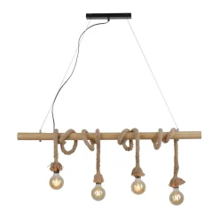 Cheap Lampa wisząca w formie zawiniętych sznurów 15483-18 z serii ROPE Żyrandole Nowoczesne