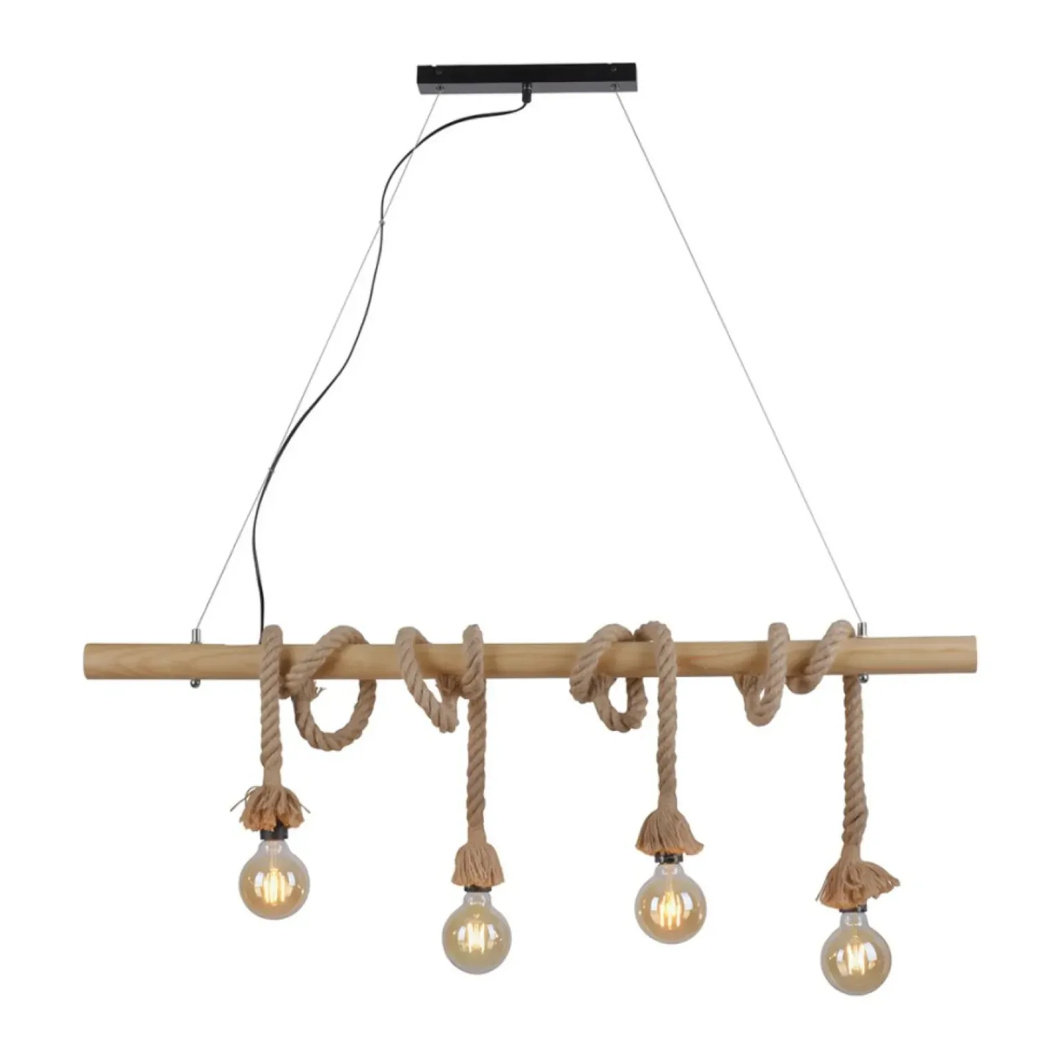 Cheap Lampa wisząca w formie zawiniętych sznurów 15483-18 z serii ROPE Żyrandole Nowoczesne