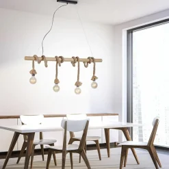 Cheap Lampa wisząca w formie zawiniętych sznurów 15483-18 z serii ROPE Żyrandole Nowoczesne