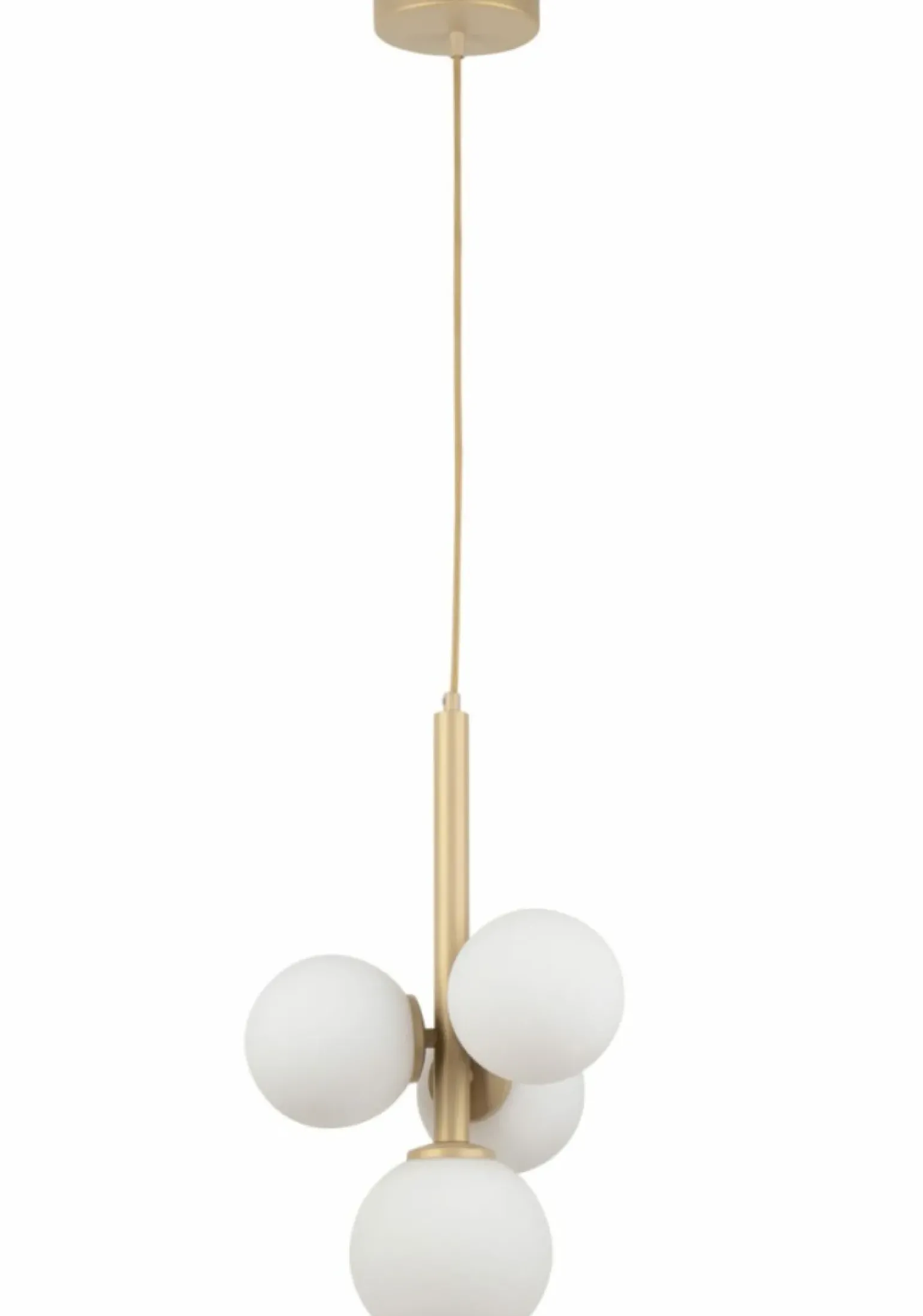 Store Lampa wisząca w kolorze beżowego złota SIG 33606 PERLA | Kaja Żyrandole Nowoczesne