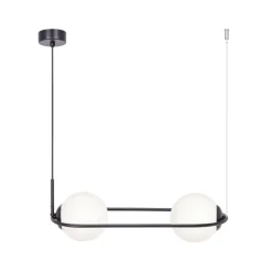 Best Lampa wisząca w kolorze czarno-białym, nad stół K-5102 z serii PARVA Żyrandole Nowoczesne