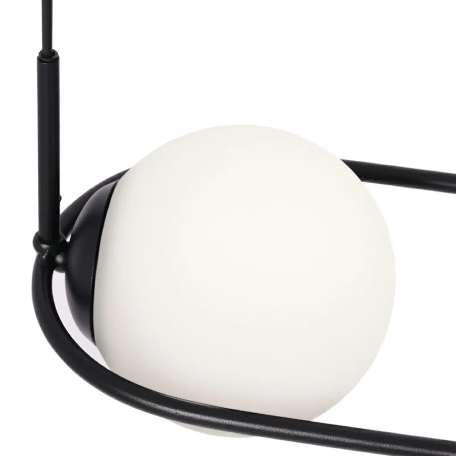 Best Lampa wisząca w kolorze czarno-białym, nad stół K-5102 z serii PARVA Żyrandole Nowoczesne