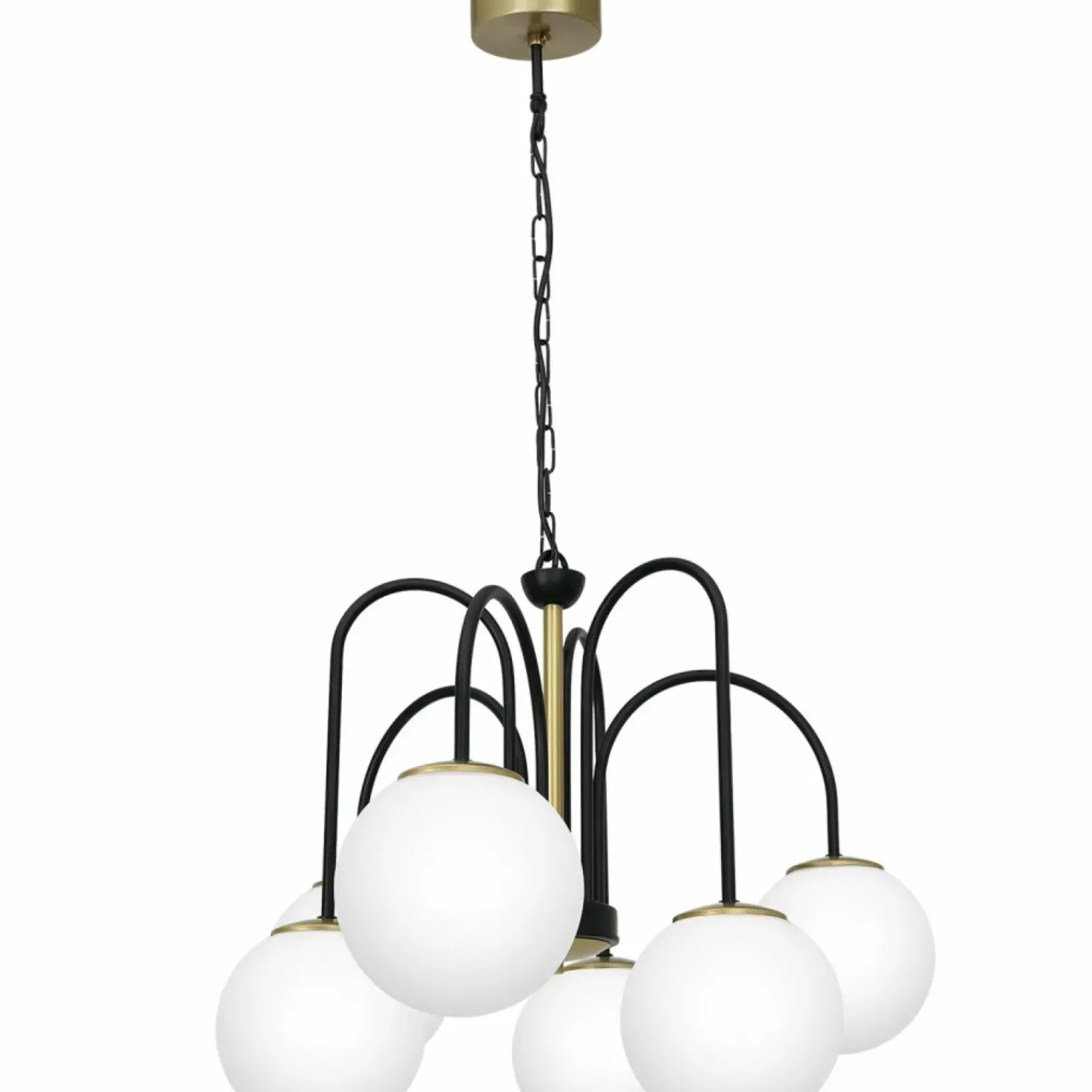 Sale Lampa wisząca w kolorze czarno-złotym LX 3200 z serii CAMBRIDGE | Kaja Żyrandole Nowoczesne