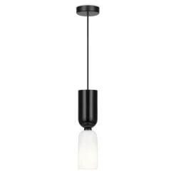 Best Lampa wisząca w kolorze czerni i bieli MOD177PL-01B z serii MEMORY Żyrandole Nowoczesne