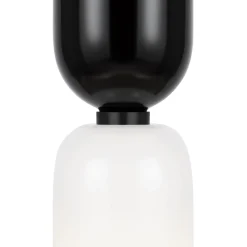 Best Lampa wisząca w kolorze czerni i bieli MOD177PL-01B z serii MEMORY Żyrandole Nowoczesne