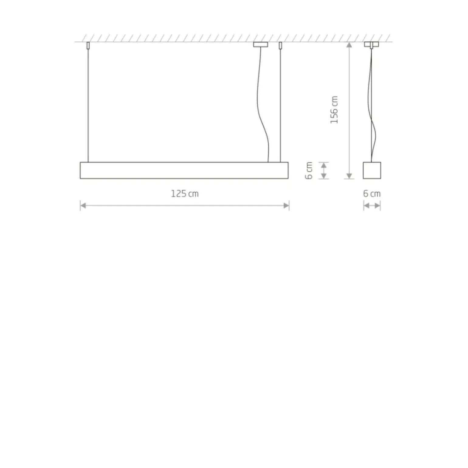 Cheap Lampa wisząca, w kolorze m LED TUBE T8 7525 | Kaja Żyrandole Nowoczesne
