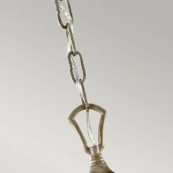 Sklep Kaja Lampa wisząca w kolorze piaskowo-srebrnym FE-ABBEY5 z serii ABBEY