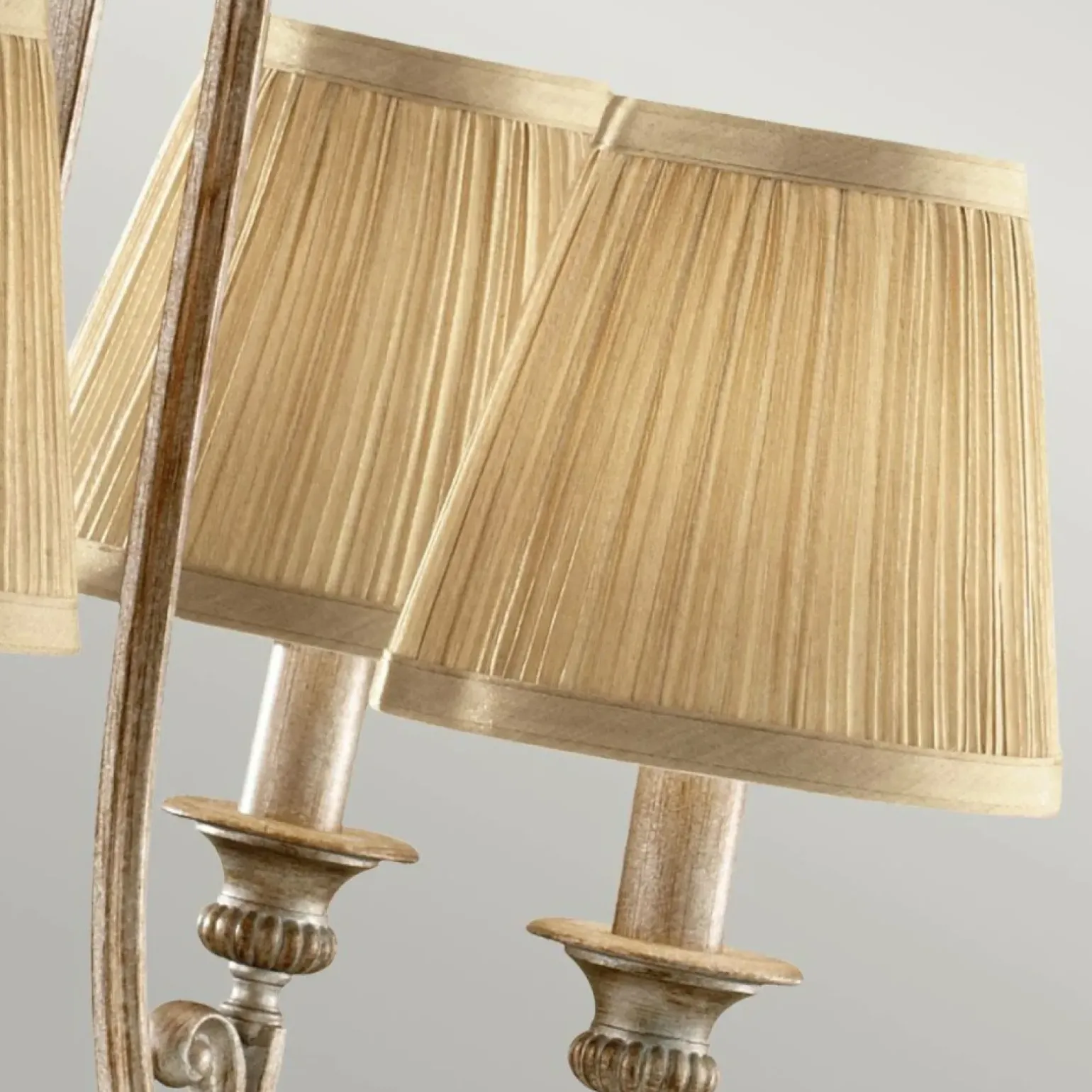 Sklep Kaja Lampa wisząca w kolorze piaskowo-srebrnym FE-ABBEY5 z serii ABBEY