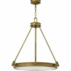 Sklep Kaja Lampa wisząca w kolorze starego mosiądzu HK-COLLIER-P z serii COLLIER