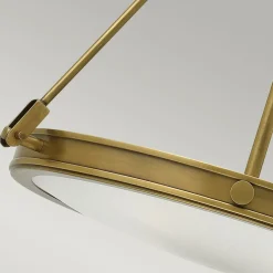 Sklep Kaja Lampa wisząca w kolorze starego mosiądzu HK-COLLIER-P z serii COLLIER