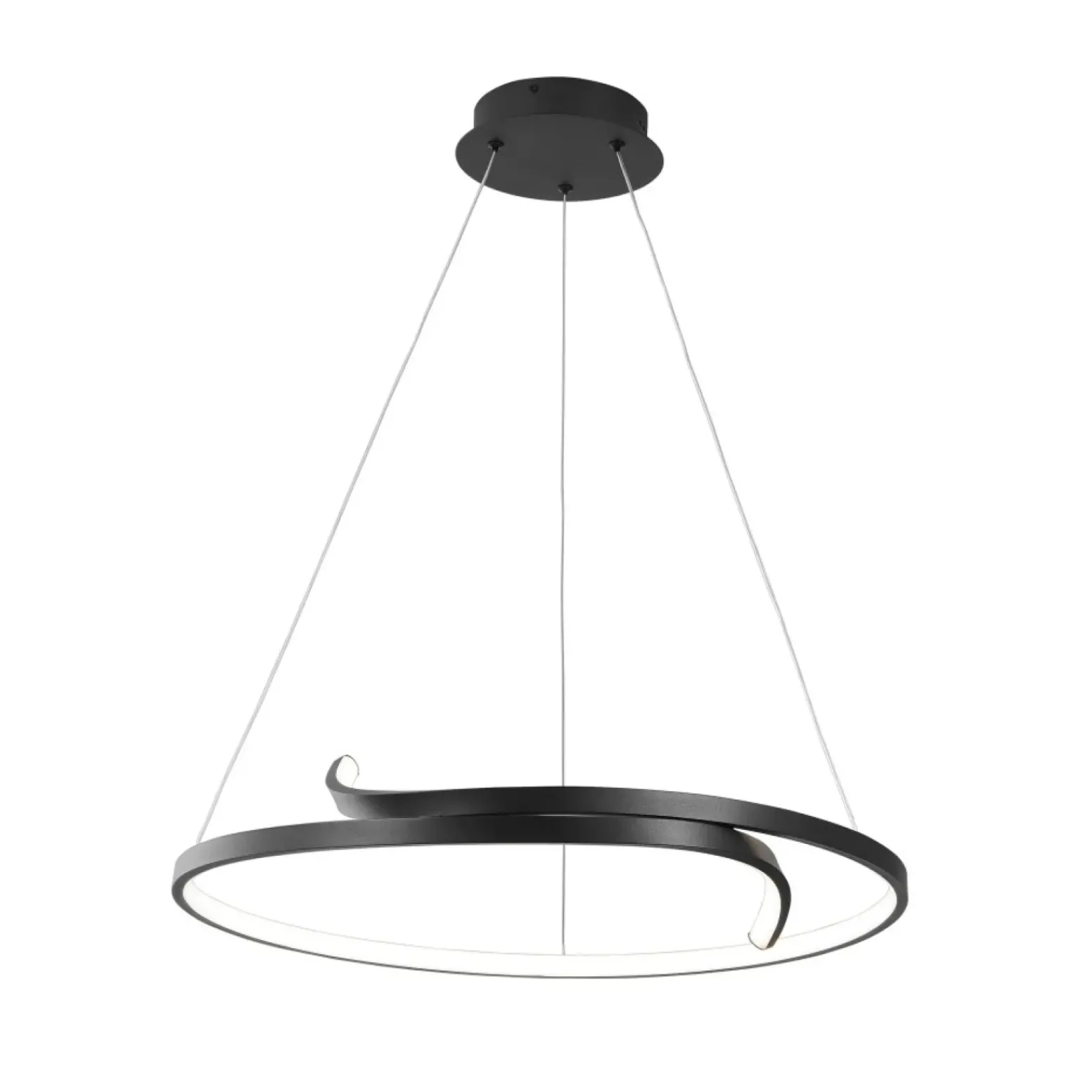 Best Sale Lampa wisząca w kształcie okręgu, barwa neutralna K-8187 z serii KALPA | Kaja Oś Żyrandole Nowoczesne