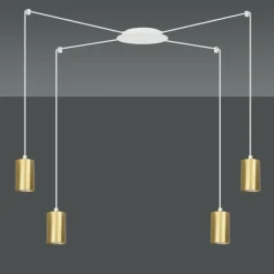 Cheap Lampa wisząca w kształcie pająka z tubami 527/4 | Kaja Oświetlenie Żyrandole Nowoczesne