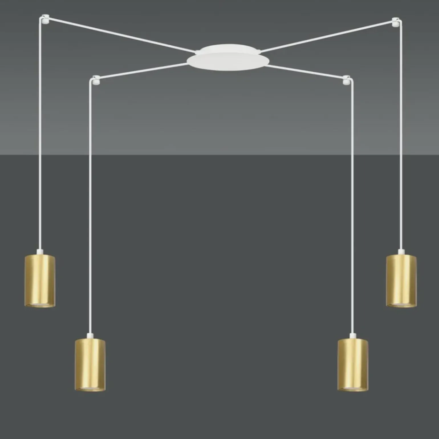 Cheap Lampa wisząca w kształcie pająka z tubami 527/4 | Kaja Oświetlenie Żyrandole Nowoczesne