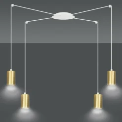 Cheap Lampa wisząca w kształcie pająka z tubami 527/4 | Kaja Oświetlenie Żyrandole Nowoczesne