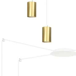 Cheap Lampa wisząca w kształcie pająka z tubami 527/4 | Kaja Oświetlenie Żyrandole Nowoczesne