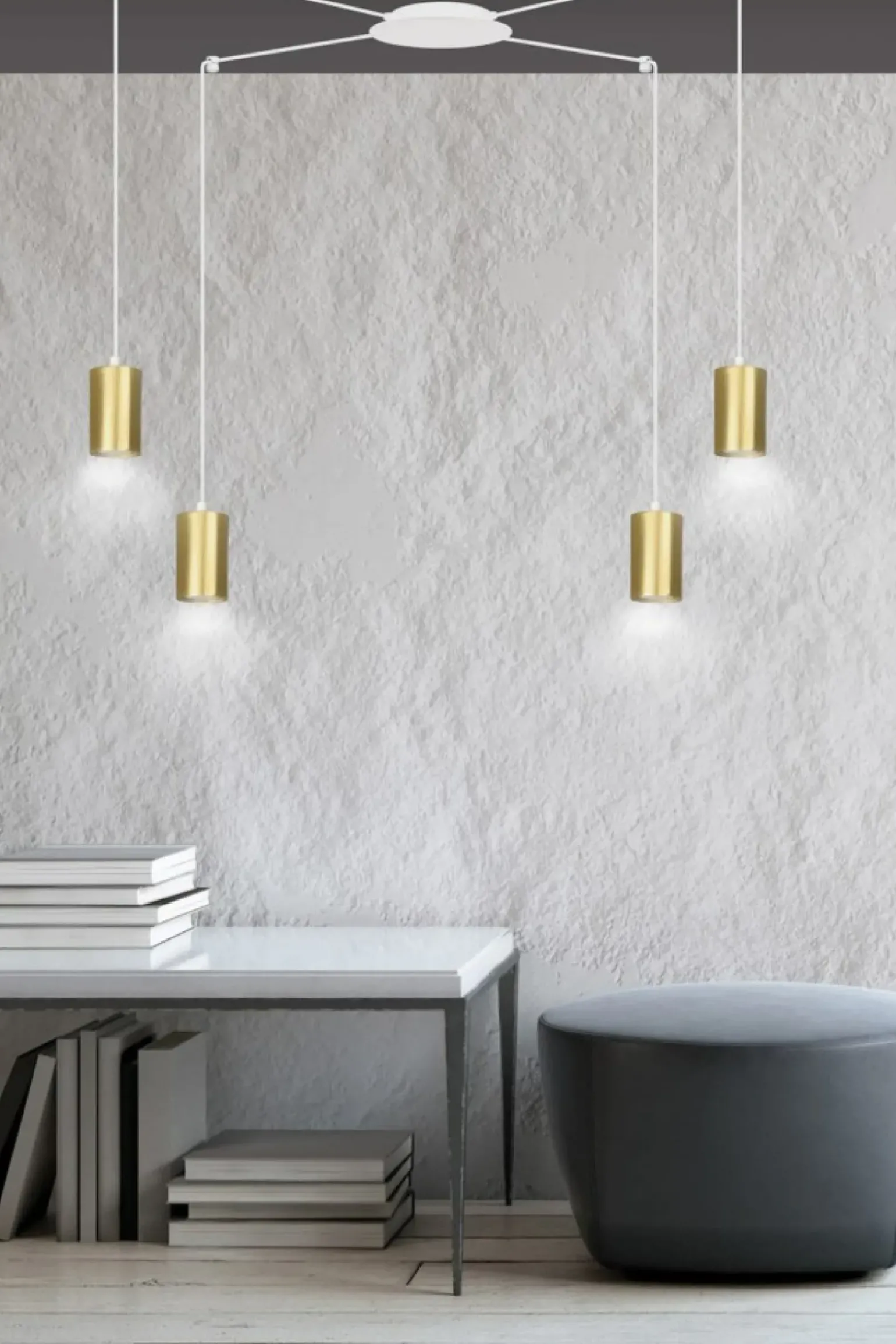 Cheap Lampa wisząca w kształcie pająka z tubami 527/4 | Kaja Oświetlenie Żyrandole Nowoczesne