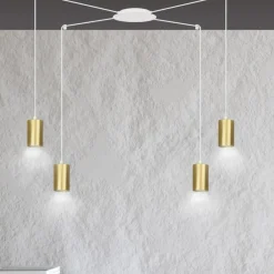 Cheap Lampa wisząca w kształcie pająka z tubami 527/4 | Kaja Oświetlenie Żyrandole Nowoczesne