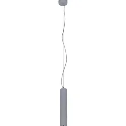 Cheap Lampa wisząca w kształcie wąskiej tuby K-4427 MILE GRAY | Kaja Żyrandole Nowoczesne