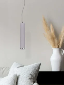 Cheap Lampa wisząca w kształcie wąskiej tuby K-4427 MILE GRAY | Kaja Żyrandole Nowoczesne