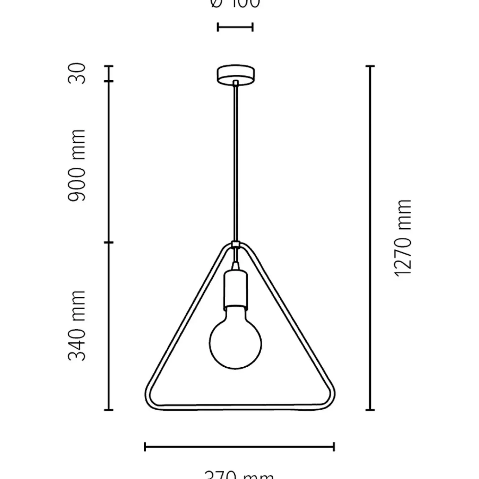 Best Lampa wisząca w minimalistycznym stylu 1652174 CARSTEN | Kaja Żyrandole Nowoczesne