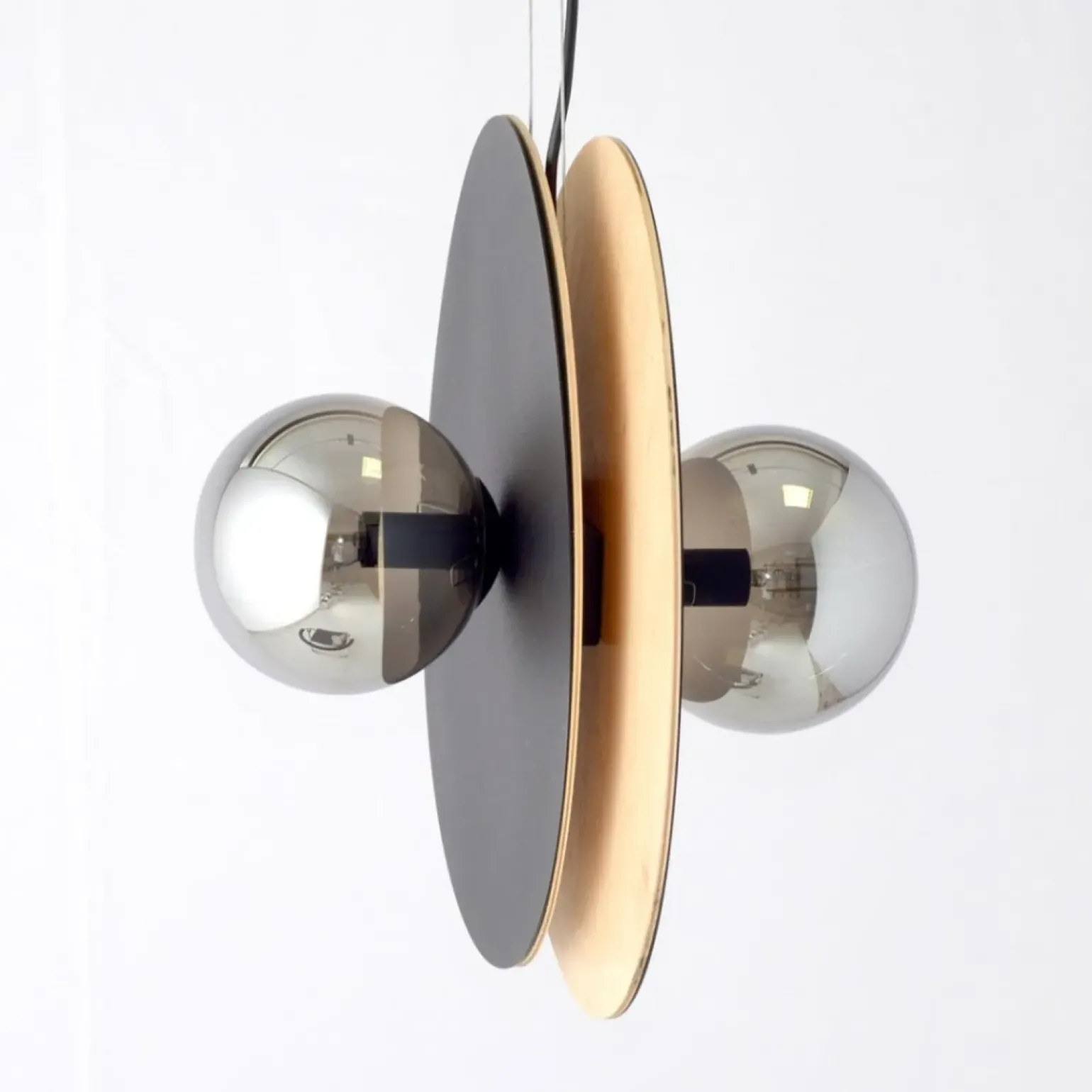 Best Sale Lampa wisząca w nowoczesnym stylu, z kloszami 1302/2 z serii SOHO Żyrandole Nowoczesne