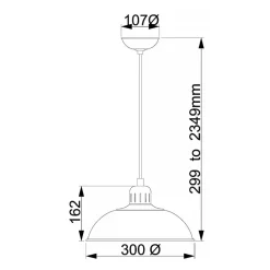 Fashion Lampa wisząca w oliwkowym kolorze FRANKLIN-P-GRN z serii FRANKLIN Żyrandole Nowoczesne
