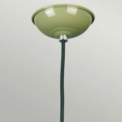 Fashion Lampa wisząca w oliwkowym kolorze FRANKLIN-P-GRN z serii FRANKLIN Żyrandole Nowoczesne