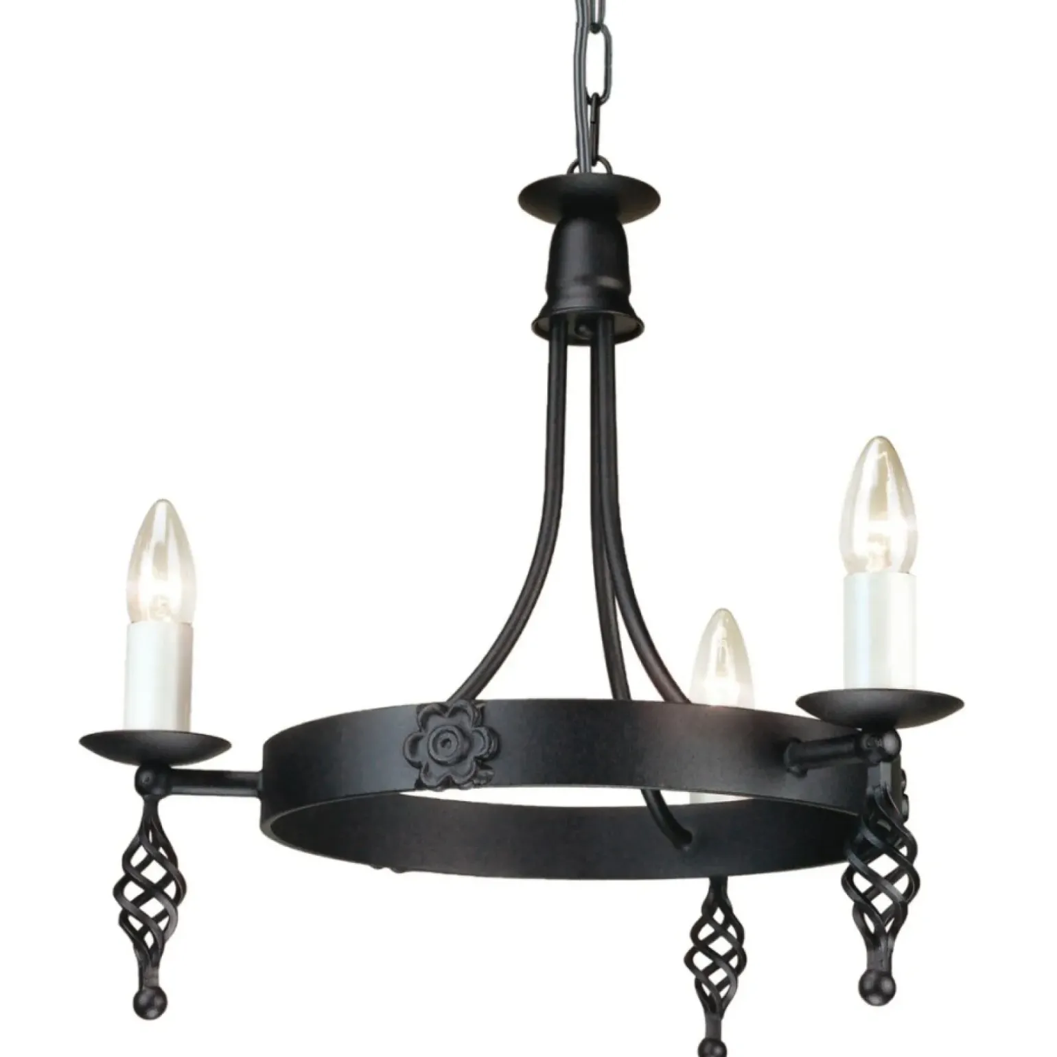 Sklep Kaja Lampa wisząca w pałacowym stylu BY3-BLACK z serii BELFRY